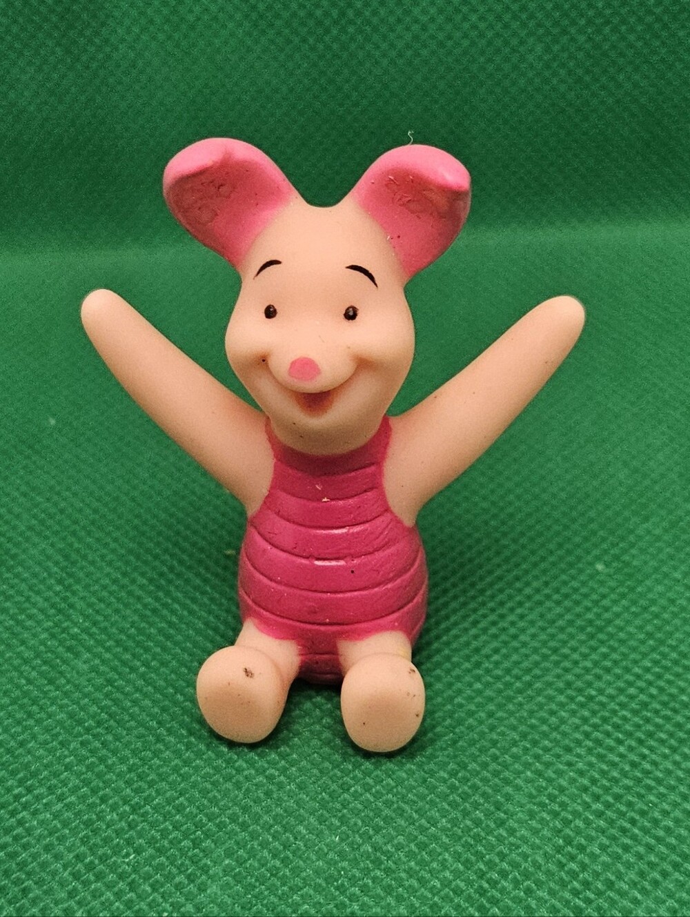 Vintage Disney Piglet PVC Figure Mini Winnie The Pooh Toy 2.25"